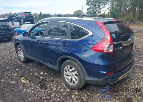 2015 Honda Cr-V Ex-L from USA, damaged, VIN 2HKRM4H71FH680877